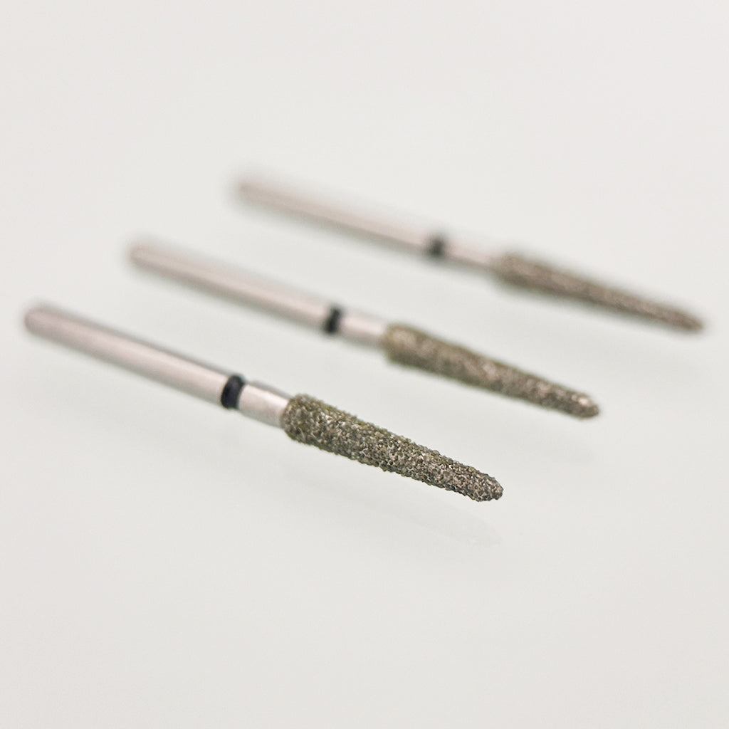 Diamond Bevel Edge Flame Bur 879K-018 - Image 2