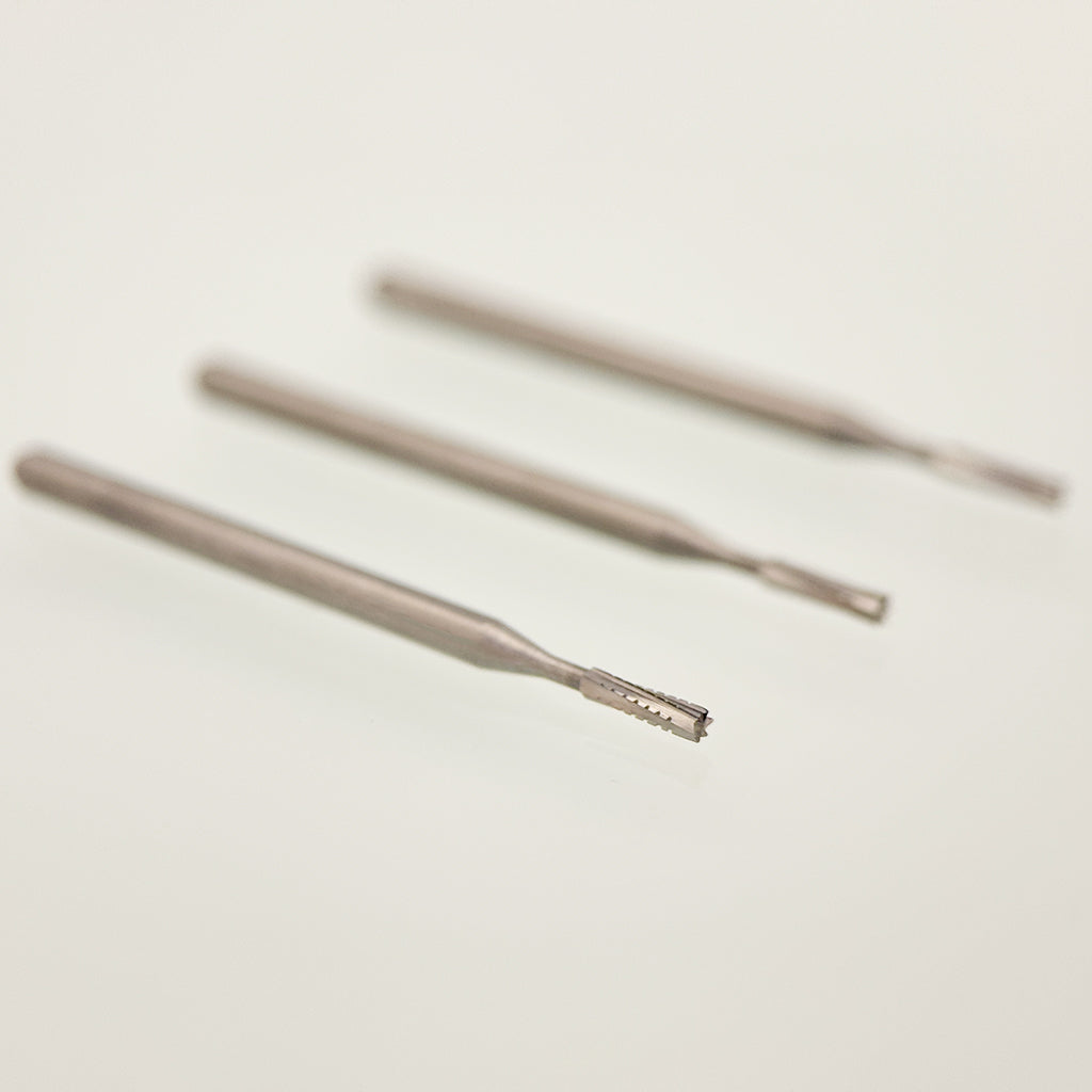 FGXL 557 Surgical Carbide Bur - 25mm Straight Fissure